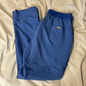 Figs Women’s Ceil Blue HW Yola Scrub Pants